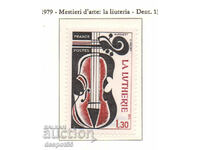 1979. Франция. Занаяти. Производство на цигулки.