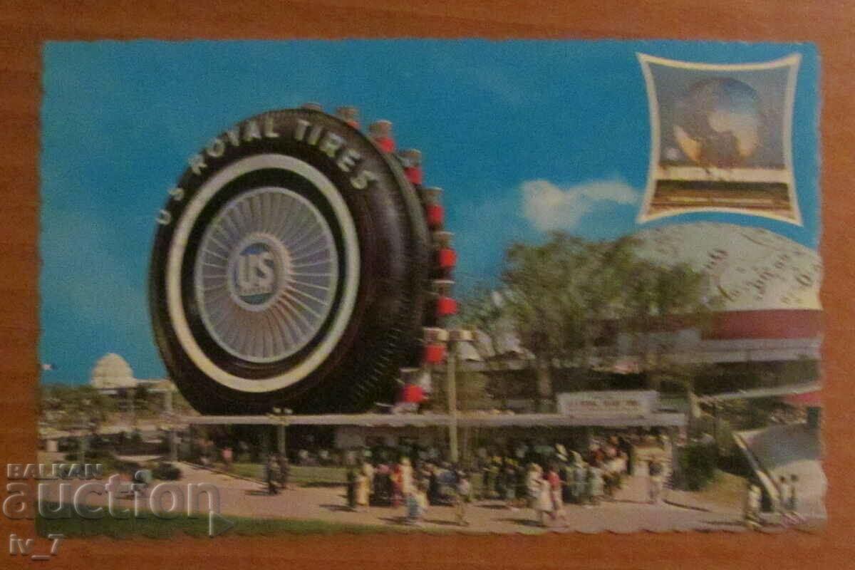 CARD, EXPO 1964 - SUA, New York