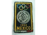 Нашивка спорт - Олимпийски игри Мексико 1968