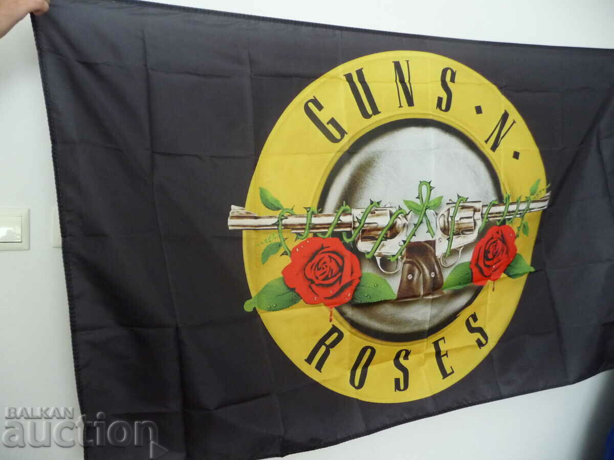 Guns N' Roses flag flag Guns N' Roses Hard Rock Axel Slash με τιμή 25.00 BGN | € 12.78 Guns N' Roses flag flag Guns N' Roses Hard Rock Axel Slash με τιμή 25.00 BGN | € 12.78