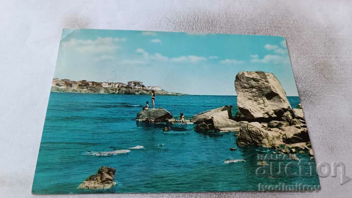 Postcard Sozopol 1961