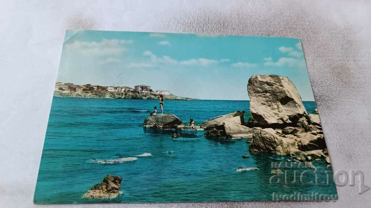 Carte poștală Sozopol 1961