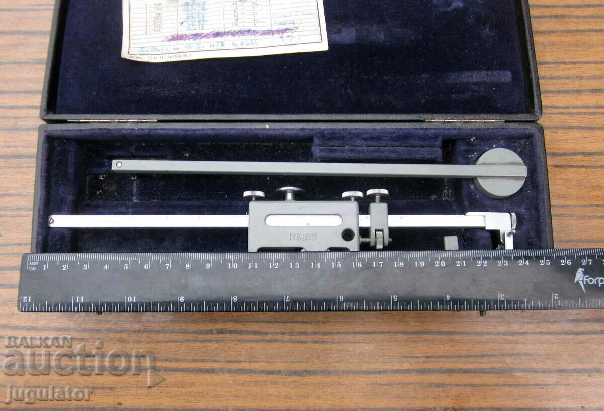 Auction old German mechanical measuring device planimeter Auction old German mechanical measuring device planimeter
