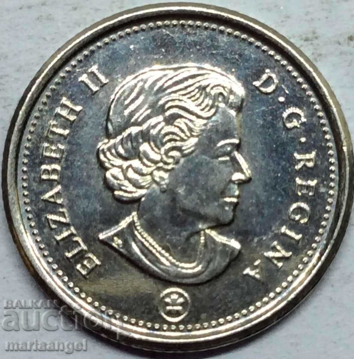 Канада 2015 10 цента Елизавета II