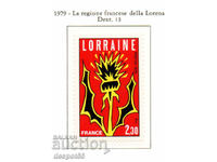 1979. Franţa. Regiunile Franței - Lorena.