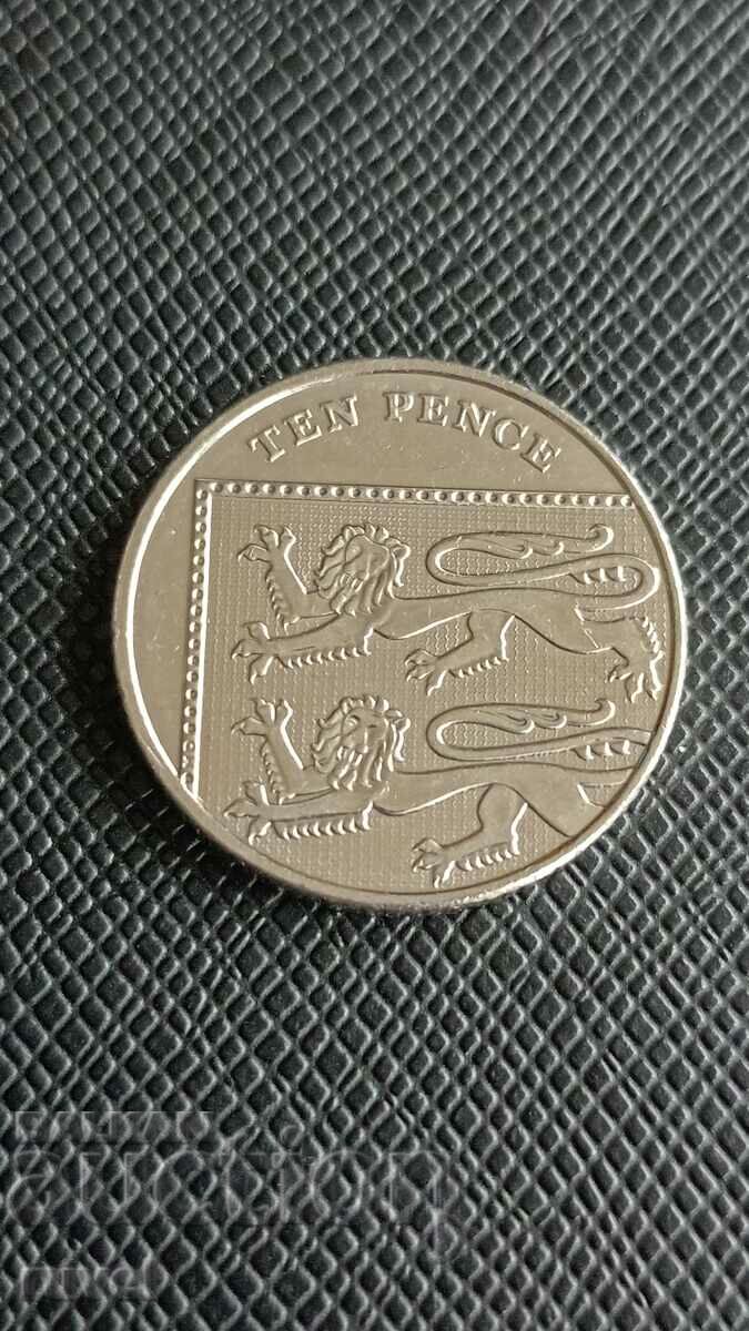 Great Britain 10 pence 2013