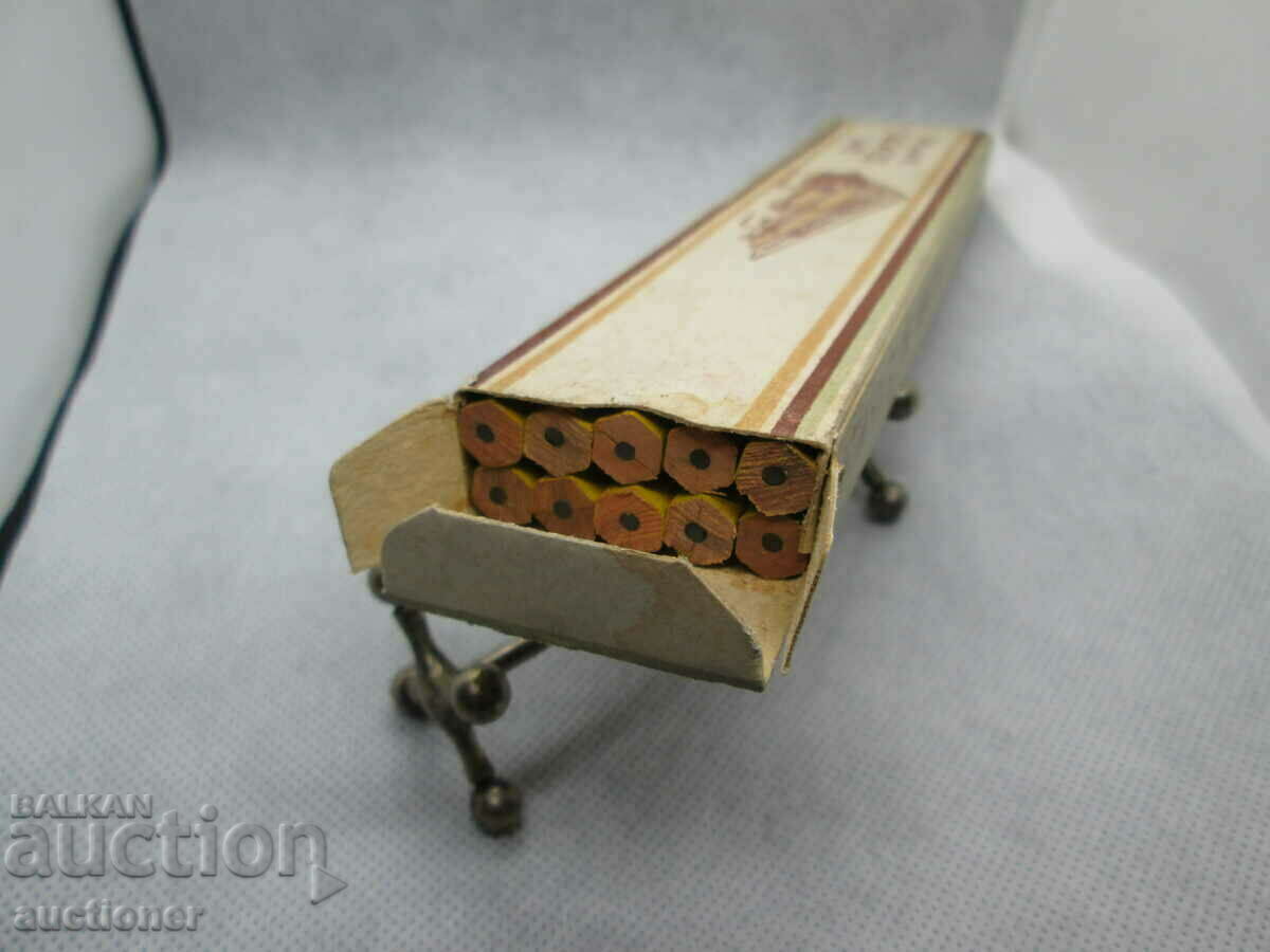 OLD PENCILS 10 PCS - DIP HEMUS BURGAS ORIG. YOU ARE A BOX - 6