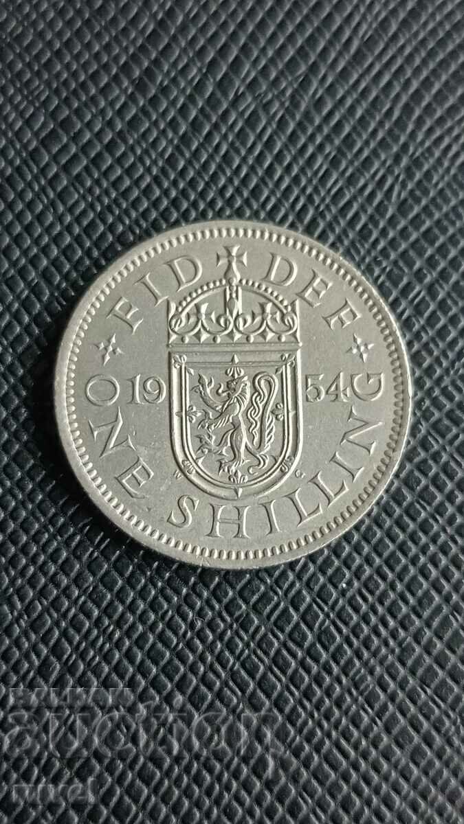 Great Britain 1 Shilling 1954