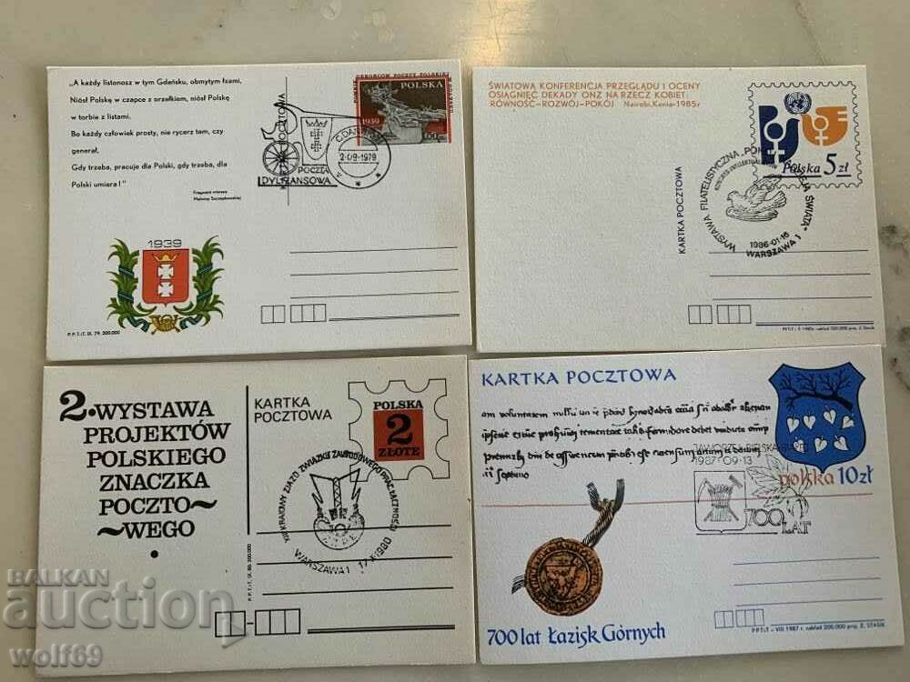 First day cards-Poland-Lot-12