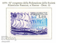 1979. France. Federation of French Philatelic Societies.