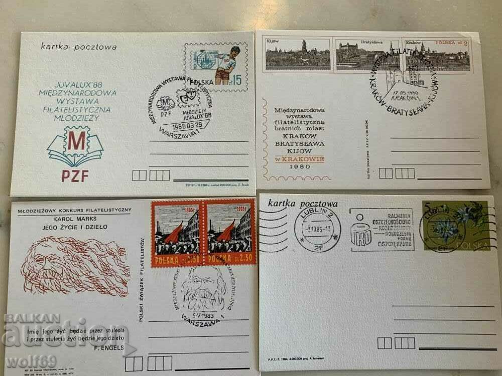 Κάρτες πρώτης ημέρας-Πολωνία-Παρτίδα-15 Κάρτες πρώτης ημέρας-Πολωνία-Παρτίδα-15