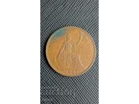 Marea Britanie 1 penny, 1963