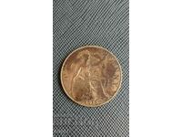Marea Britanie 1 penny, 1915