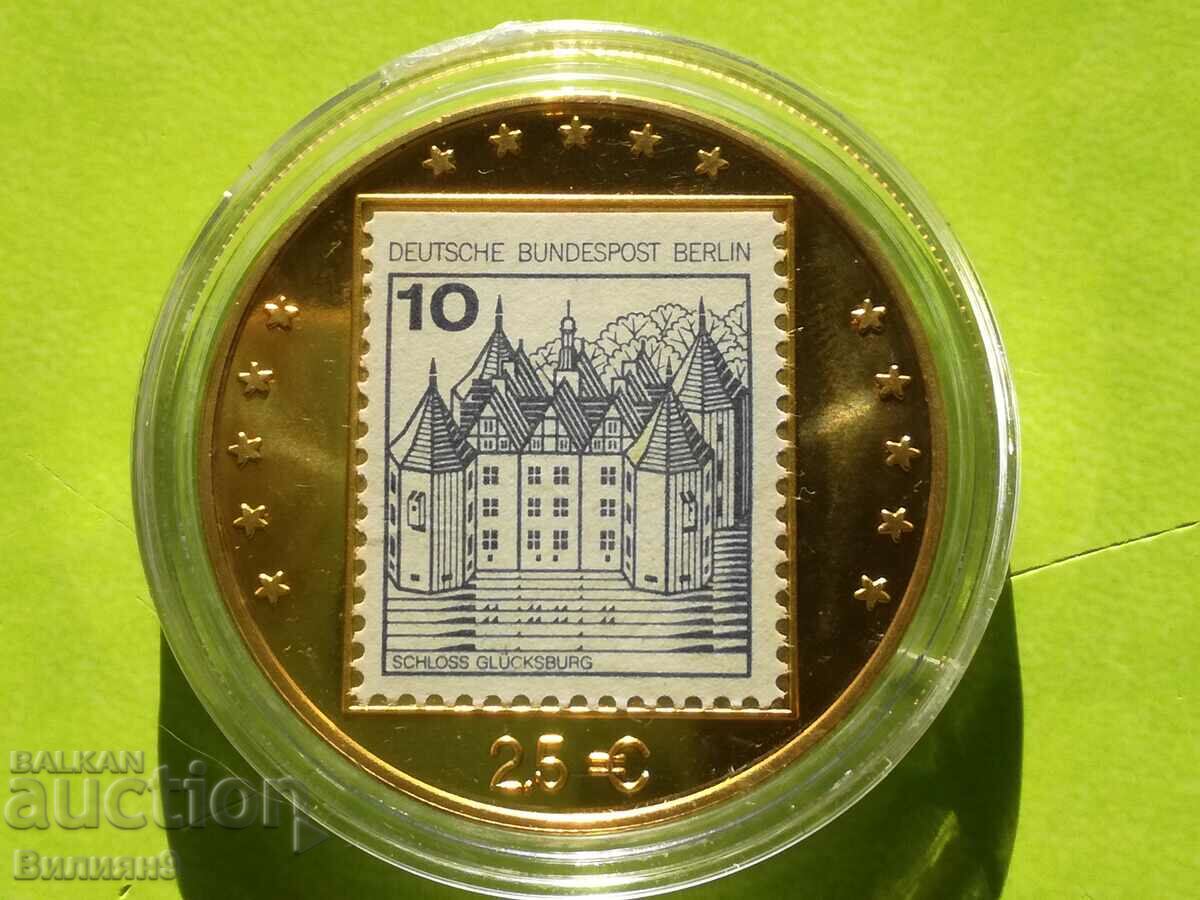 2,5 евро 1998 Германия Пробна