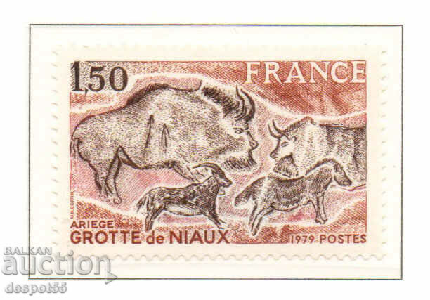 1979. Франция. Пещерата на Нио.