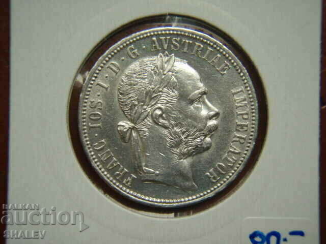 1 Florin 1884 Austria (1 florin Austria) /προαγωγή/ - AU/Unc - 5 1 Florin 1884 Austria (1 florin Austria) /προαγωγή/ - AU/Unc - 5