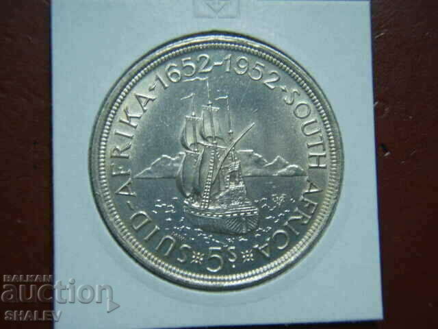 Auction  5 Shilling 1952 South Africa - AU/Unc