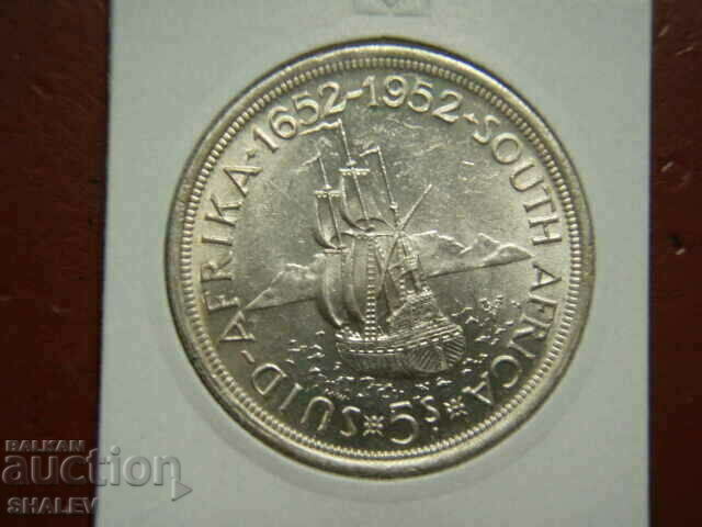 Auction  5 Shilling 1952 South Africa /2/ - AU/Unc