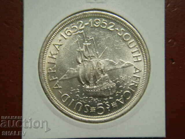Delivery of 5 Shilling 1952 South Africa /2/ - AU/Unc