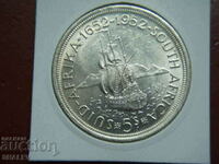 5 Shilling 1952 Africa de Sud /2/ - AU/Unc