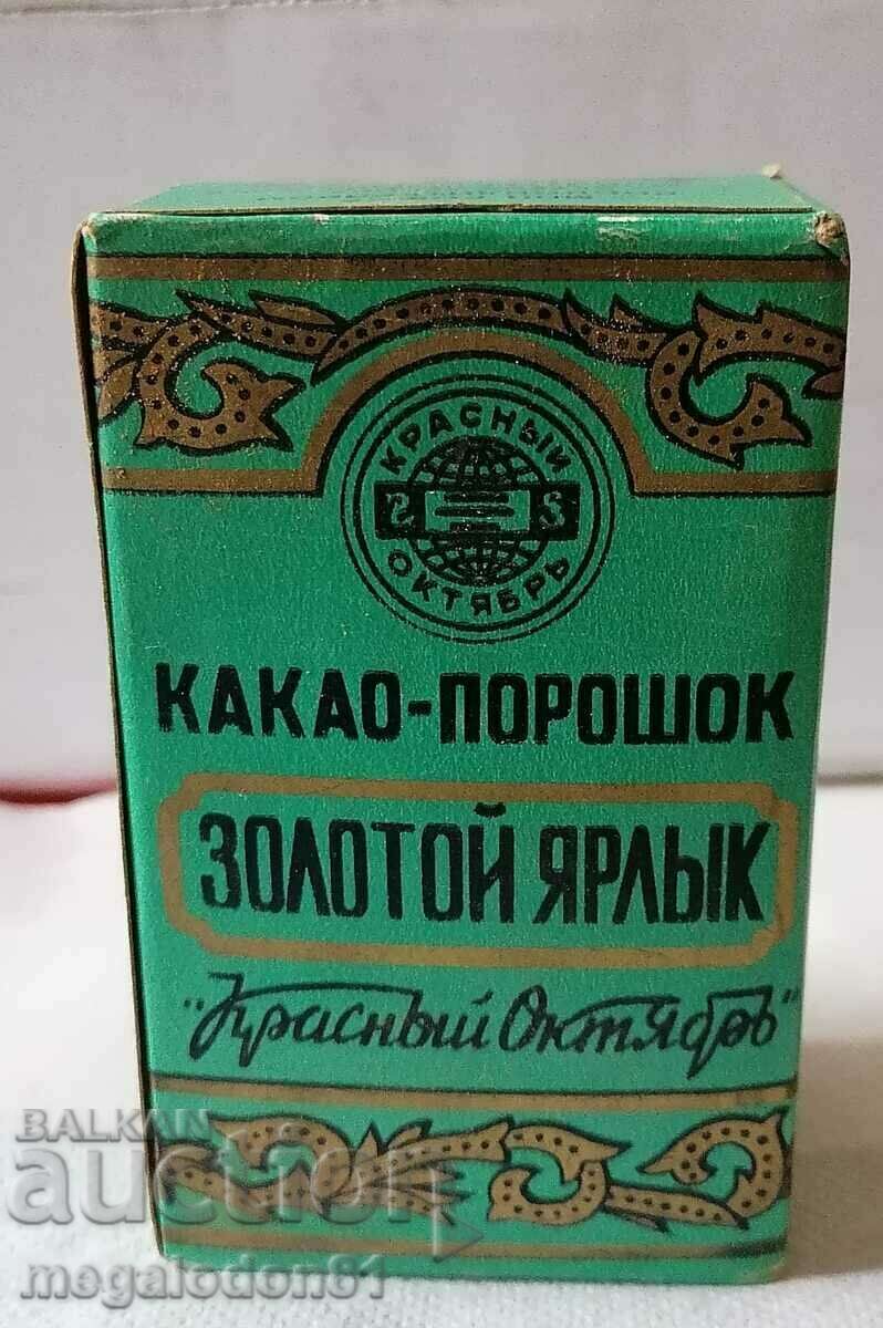 Παλιό κουτί από χαρτόνι Soca Cocoa