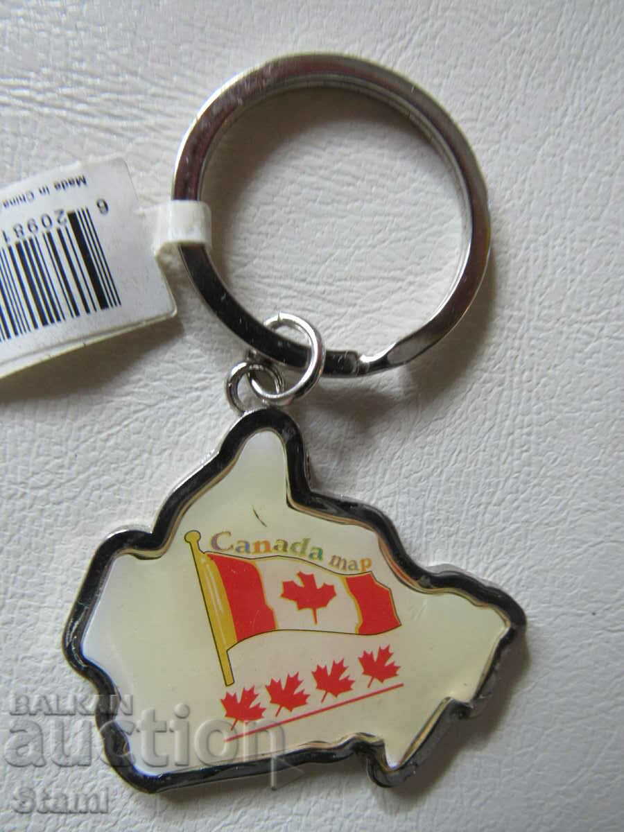 Metal key ring from Canada-series-4 with price 10.90 BGN | € 5.57 Metal key ring from Canada-series-4 with price 10.90 BGN | € 5.57