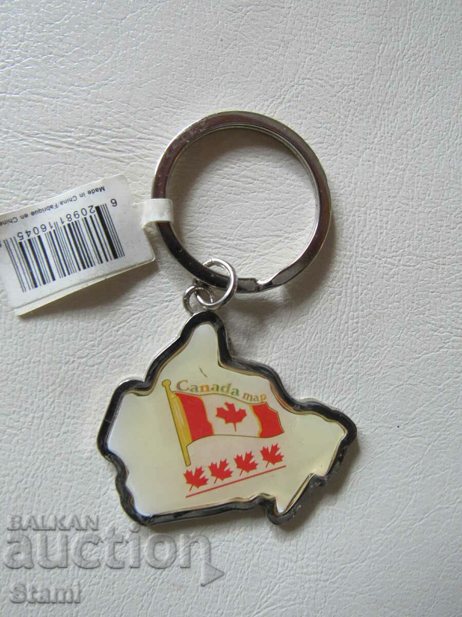 Metal key ring from Canada-series-4