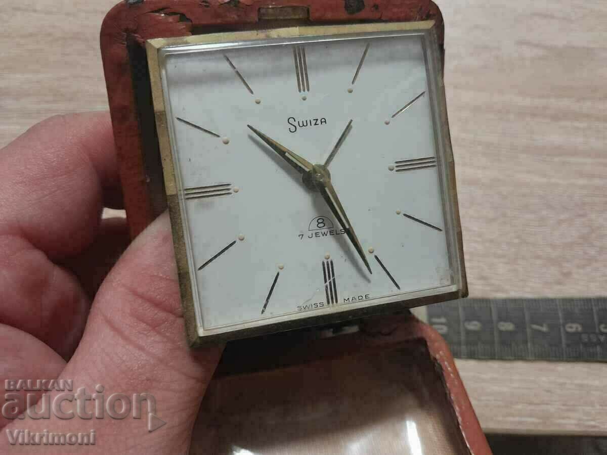 Art Deco, SWIZA, MADE in Swiss, clock