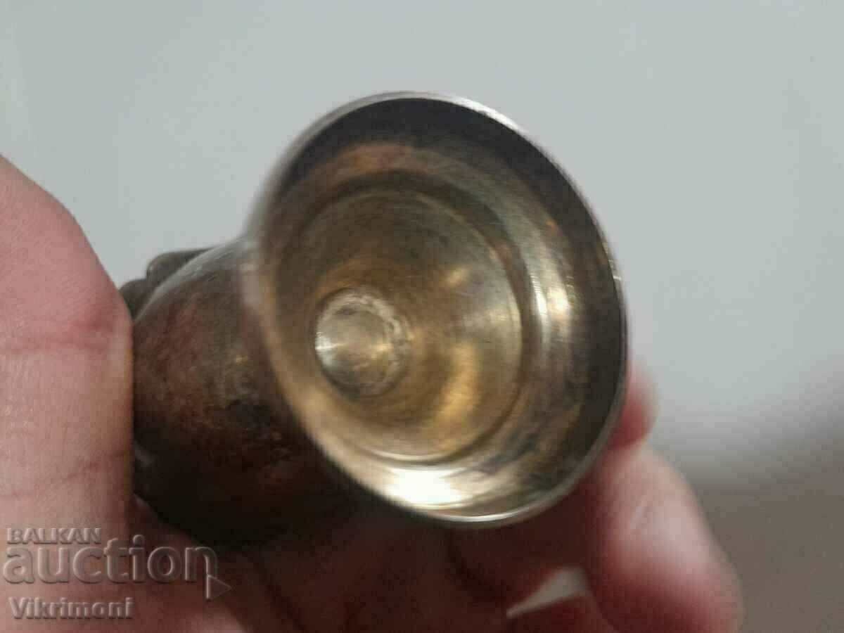 Old envelope, for eggs, Art Deco, silver-plated, - 5 Old envelope, for eggs, Art Deco, silver-plated, - 5