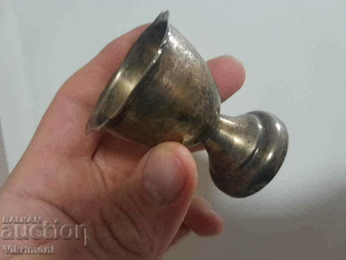 Old envelope, for eggs, Art Deco, silver-plated, - 7 Old envelope, for eggs, Art Deco, silver-plated, - 7