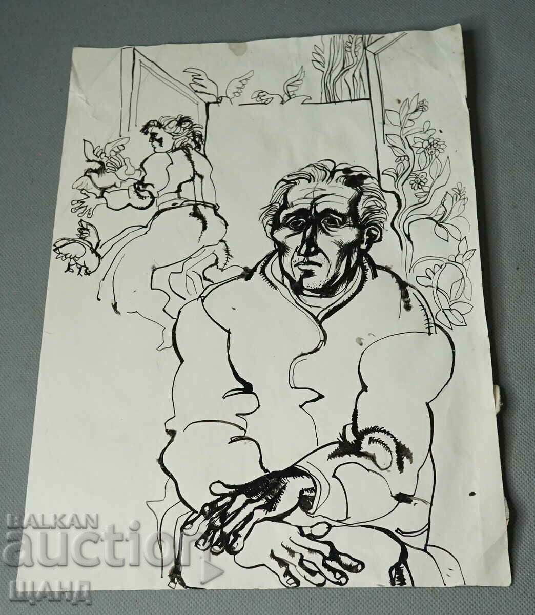 Αφίσα έργου Todor Kuzmov Old Master Drawing