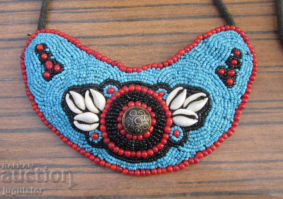 folk bead jewelry embroidered with glass beads with price 45.00 BGN | € 23.01 folk bead jewelry embroidered with glass beads with price 45.00 BGN | € 23.01