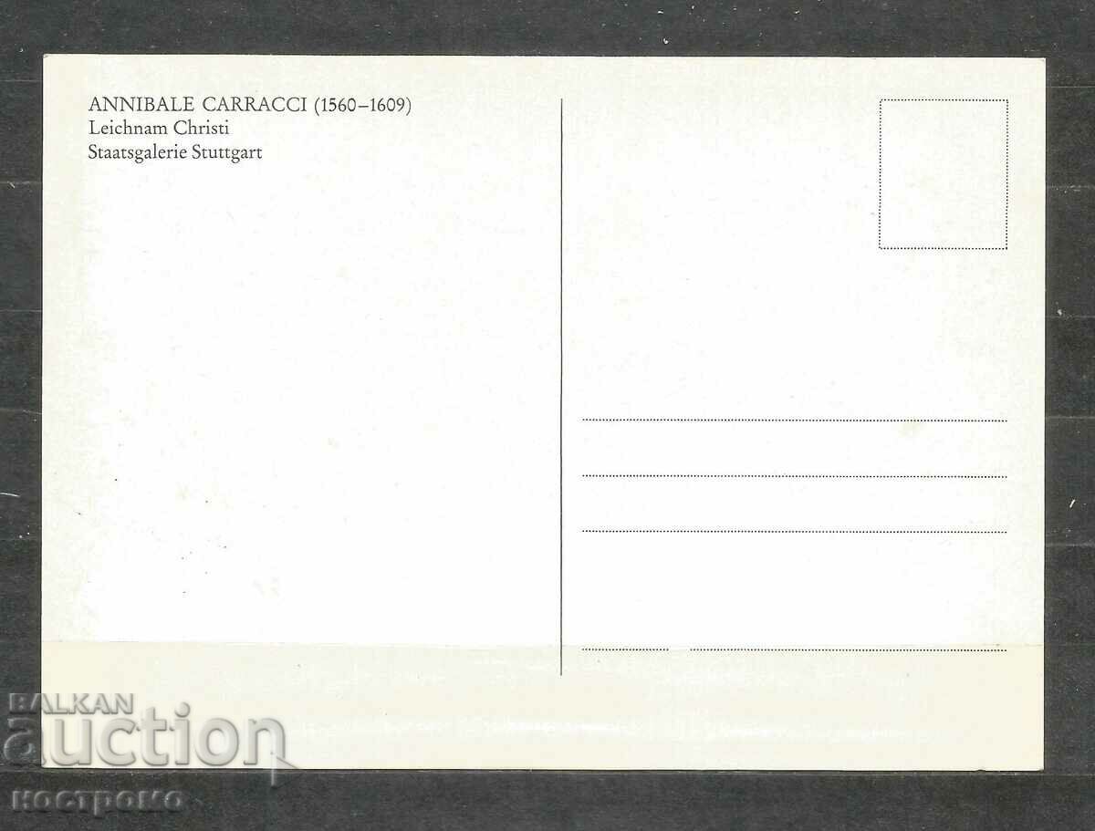 Annobale Carracci - ART - Germany Post card - A 1675 with price 1.00 BGN | € 0.51 Annobale Carracci - ART - Germany Post card - A 1675 with price 1.00 BGN | € 0.51