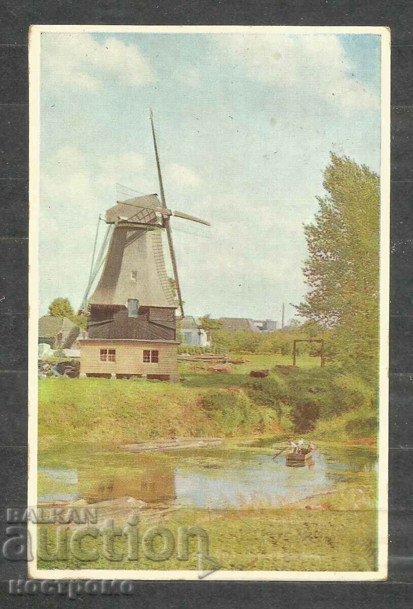 traveled  NEDERLAND   Post card  - A 1684