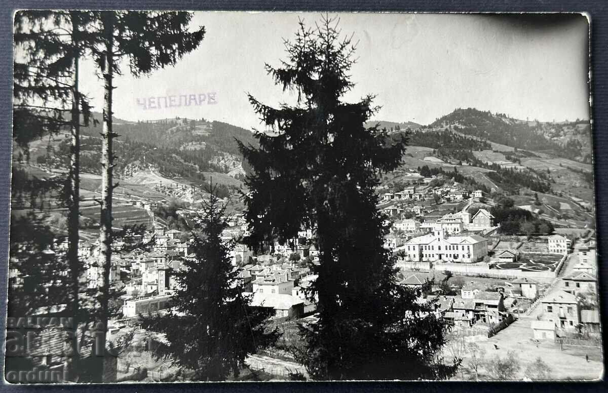 3935 Regatul Bulgariei, vedere asupra orașului Chepelare, 1938.