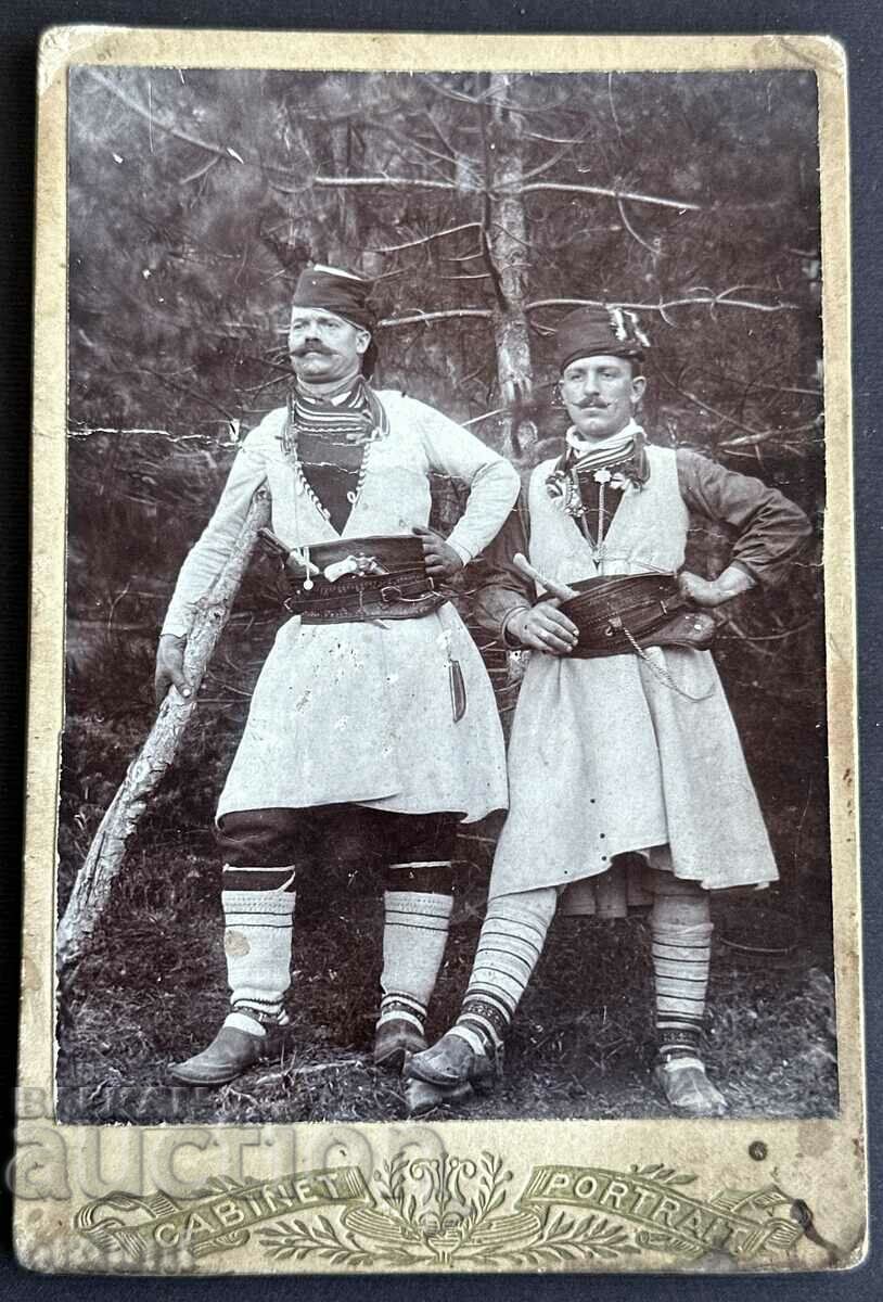 3946 Ottoman Empire two voivodes from VMRO around 1900.