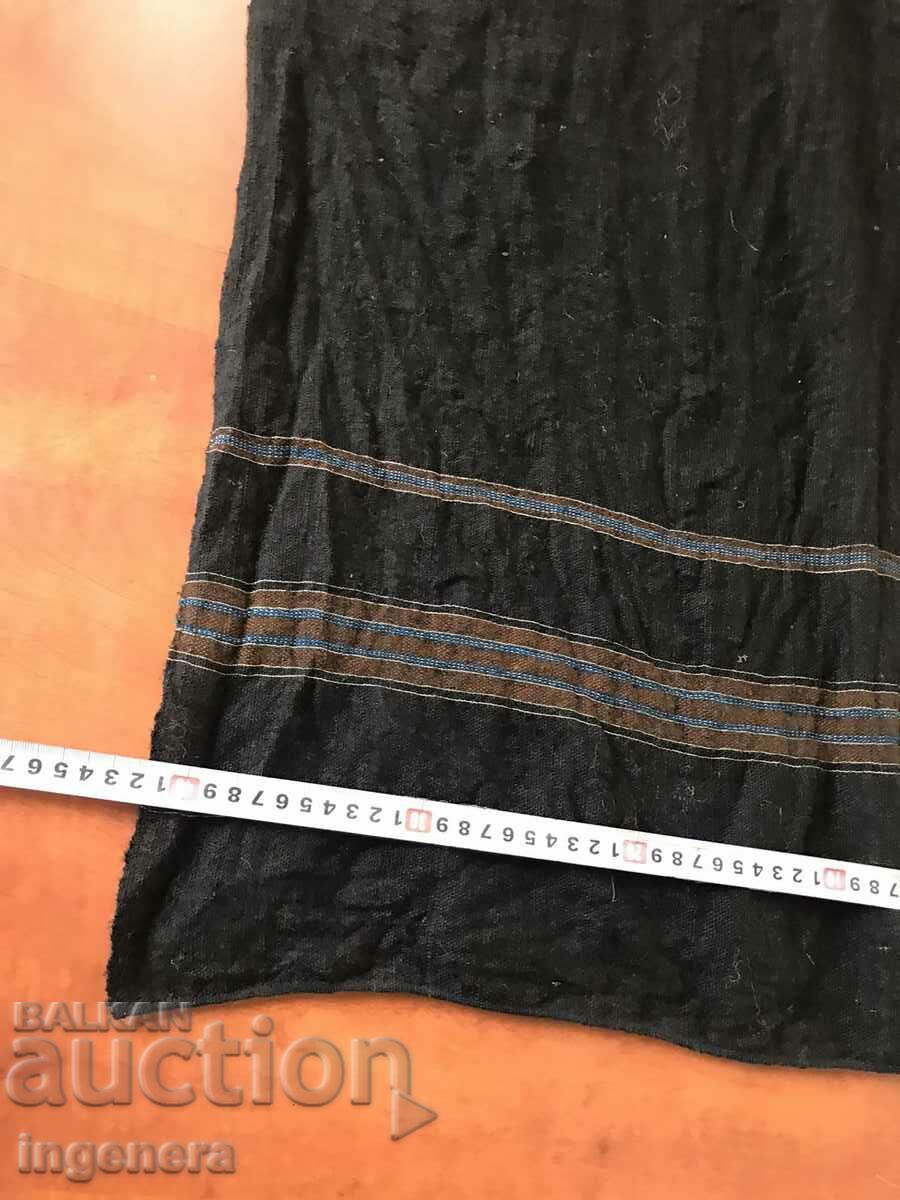 Delivery of ANTIQUE ETHNIC WOVEN WOOL APRON Delivery of ANTIQUE ETHNIC WOVEN WOOL APRON