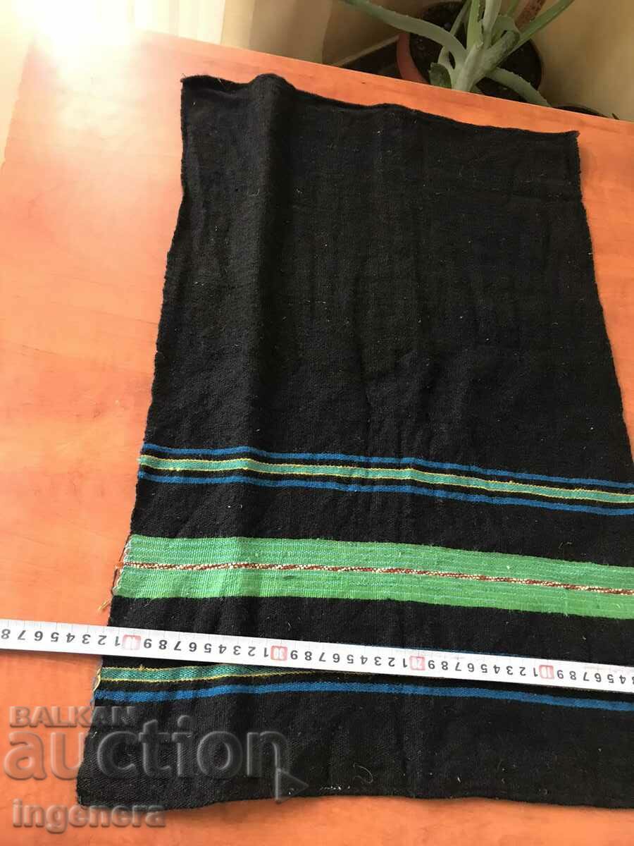 Auction ANTIQUE ETHNIC WOVEN WOOL APRON Auction ANTIQUE ETHNIC WOVEN WOOL APRON