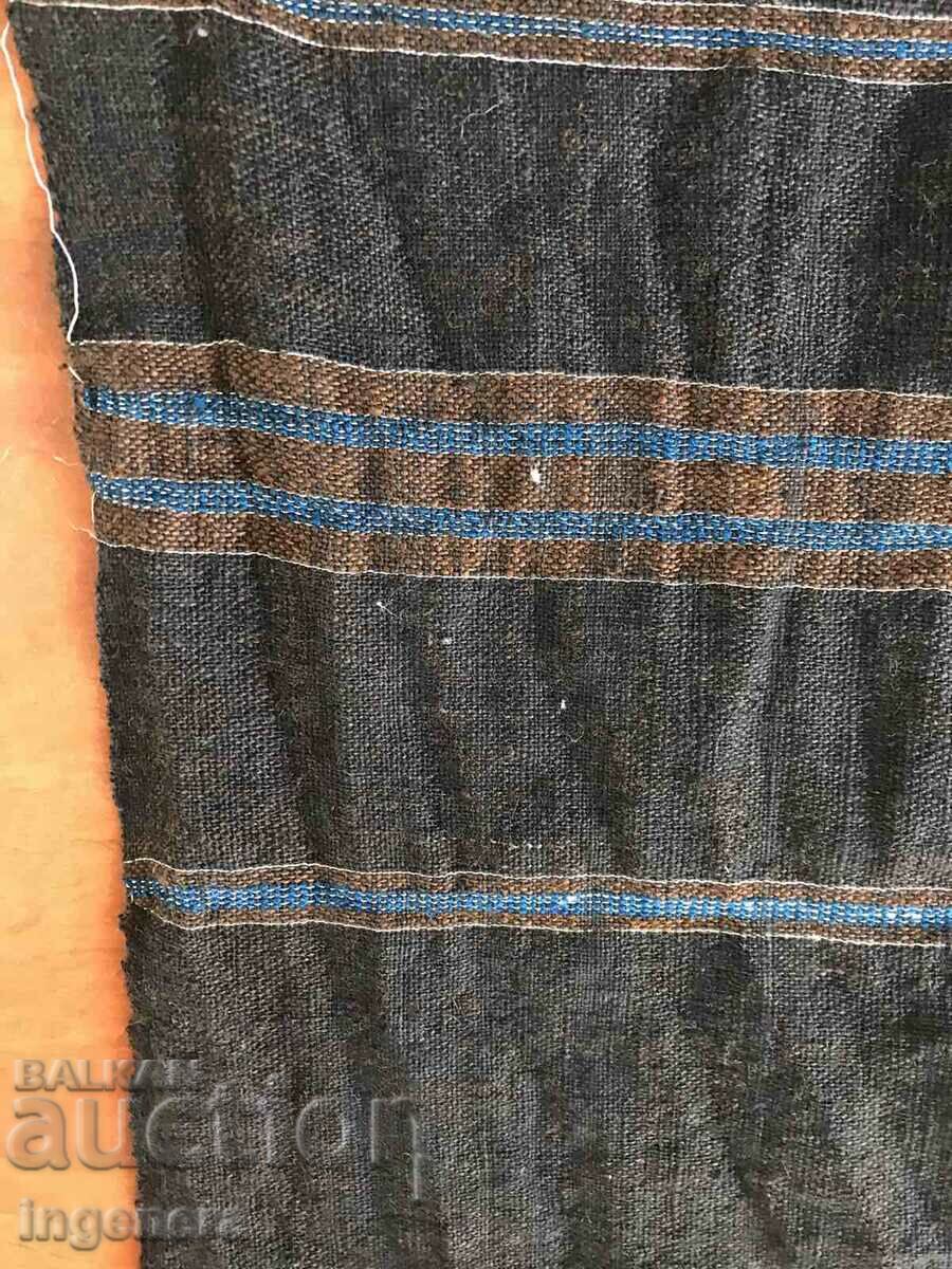 Auction  ANTIQUE ETHNIC WOVEN WOOL APRON