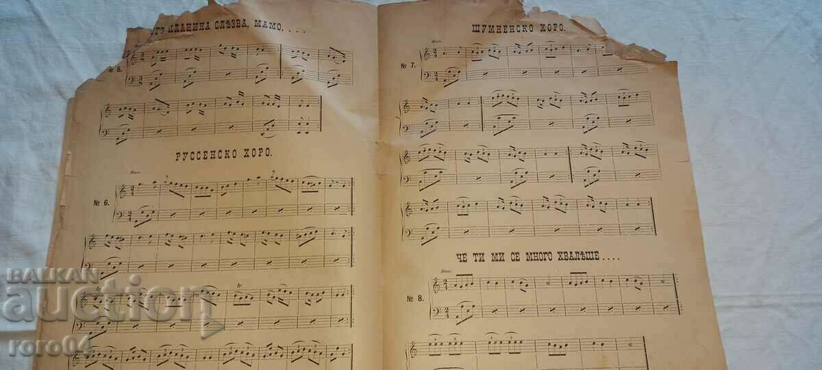 Auction  FOLK MUSIC - ALBUM No. 1 - 1894