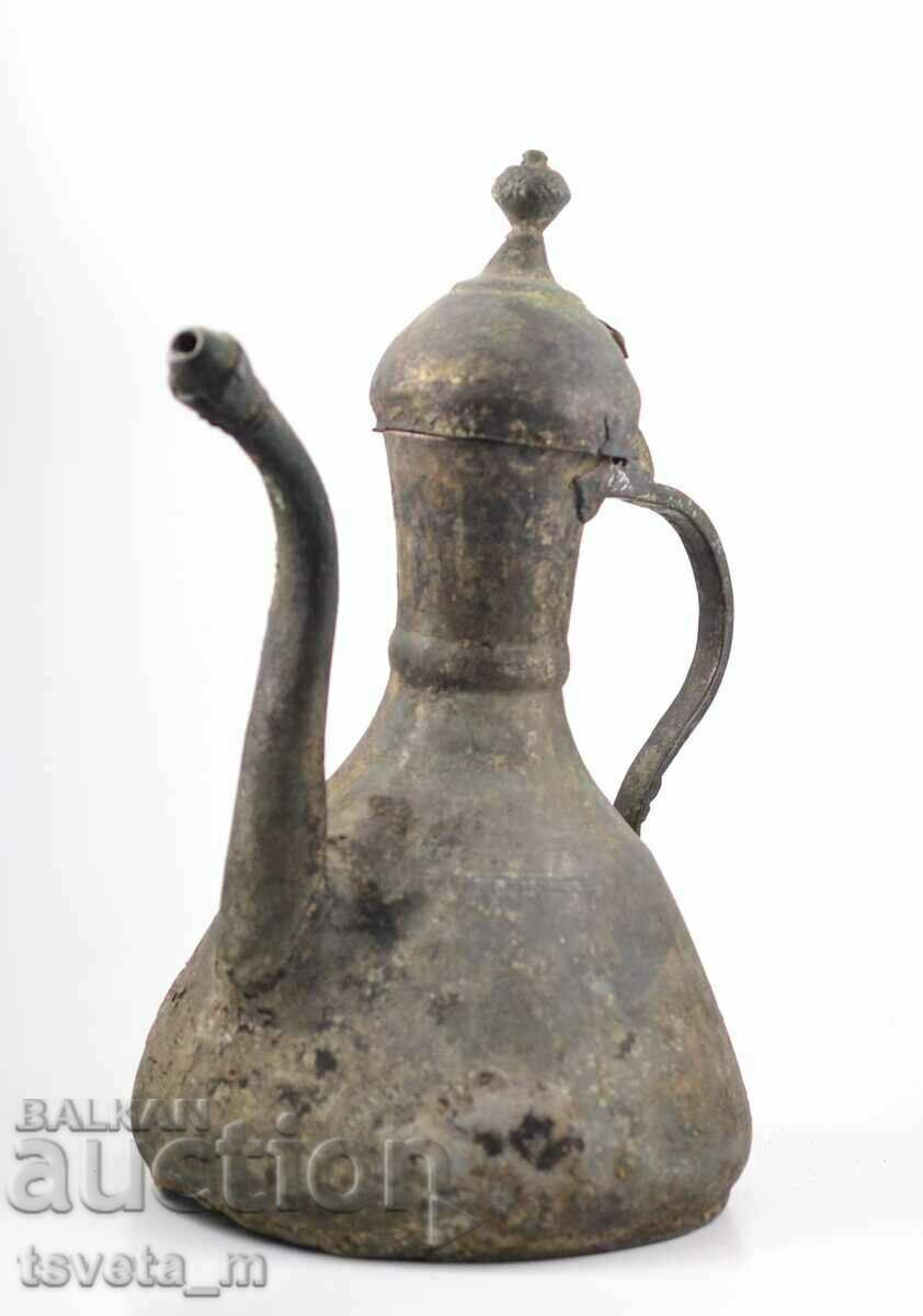 Ibrik copper, Ottoman Empire - 19th century with price 260.00 BGN | € 132.94