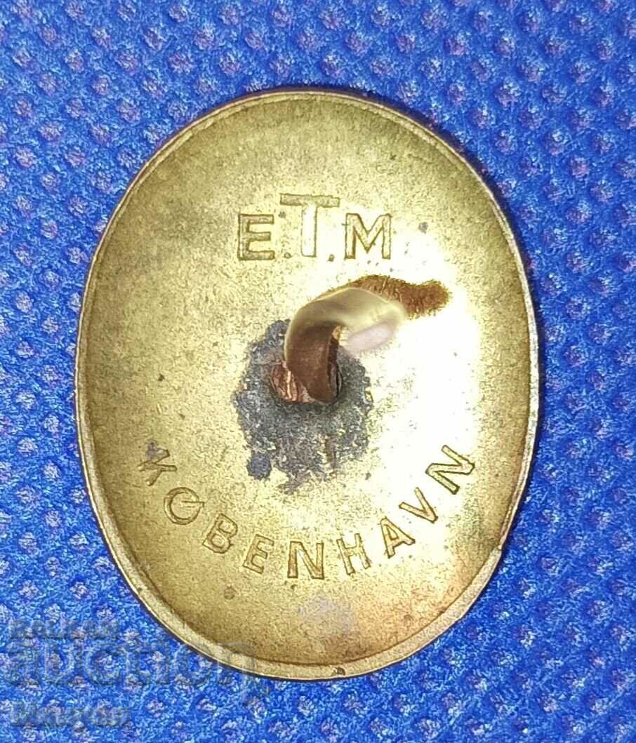 Denmark, PSV, cockade with price 19.90 BGN | € 10.17 Denmark, PSV, cockade with price 19.90 BGN | € 10.17