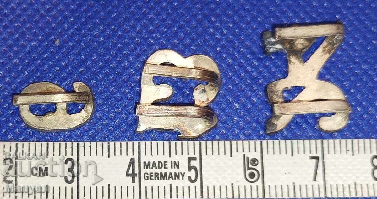 Set of figures for epaulettes. - 5 Set of figures for epaulettes. - 5