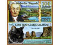 Insula Kerguelen, 100 de franci, 2012, - UNC