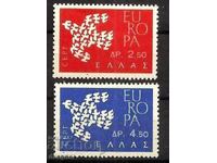 Greece 1961 Europe CEPT (**) clean, unstamped series