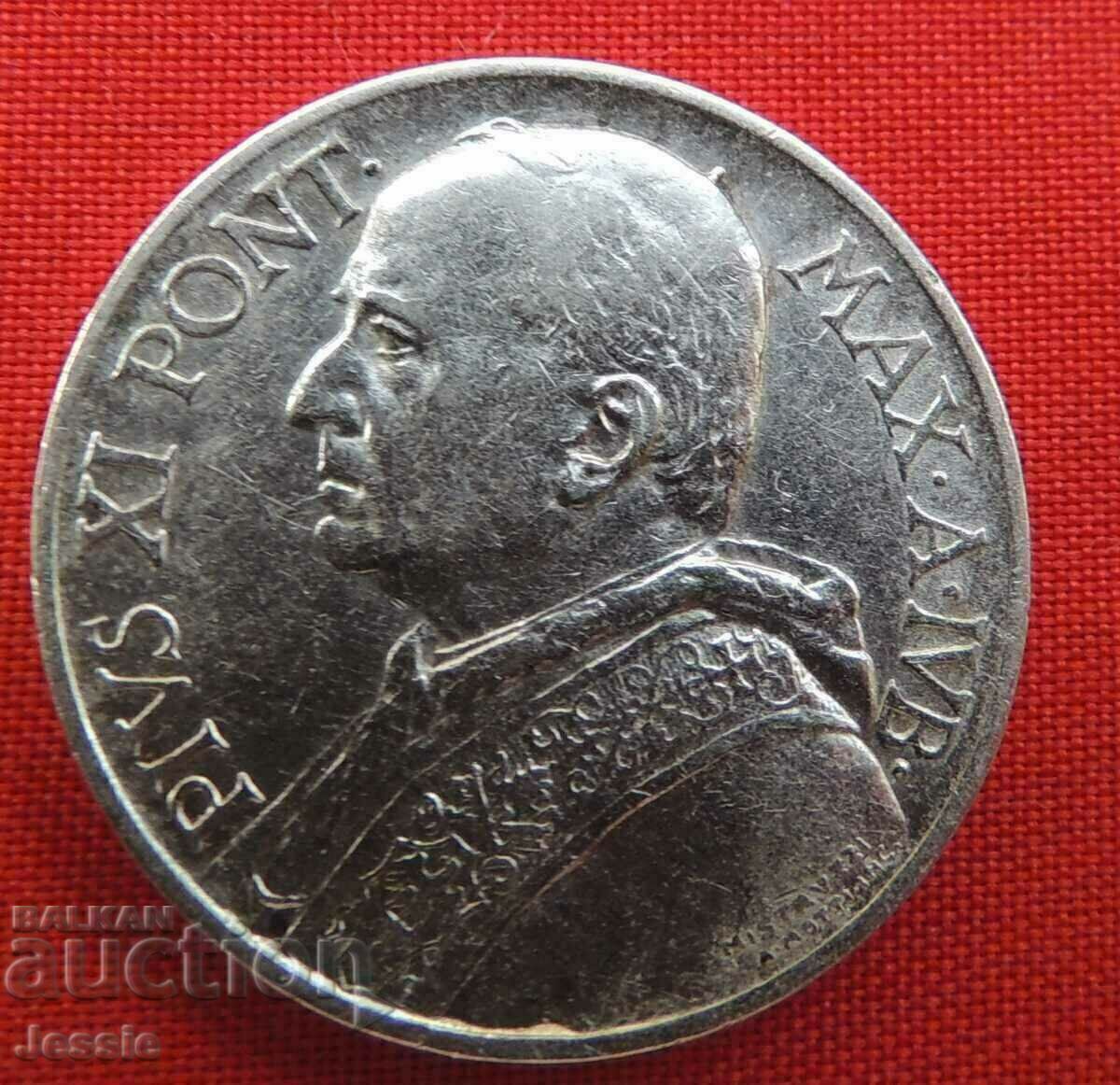 5 Lira 1933 1934 Vatican Silver JUBILEE QUALITY with price 46.90 BGN | € 23.98 5 Lira 1933 1934 Vatican Silver JUBILEE QUALITY with price 46.90 BGN | € 23.98