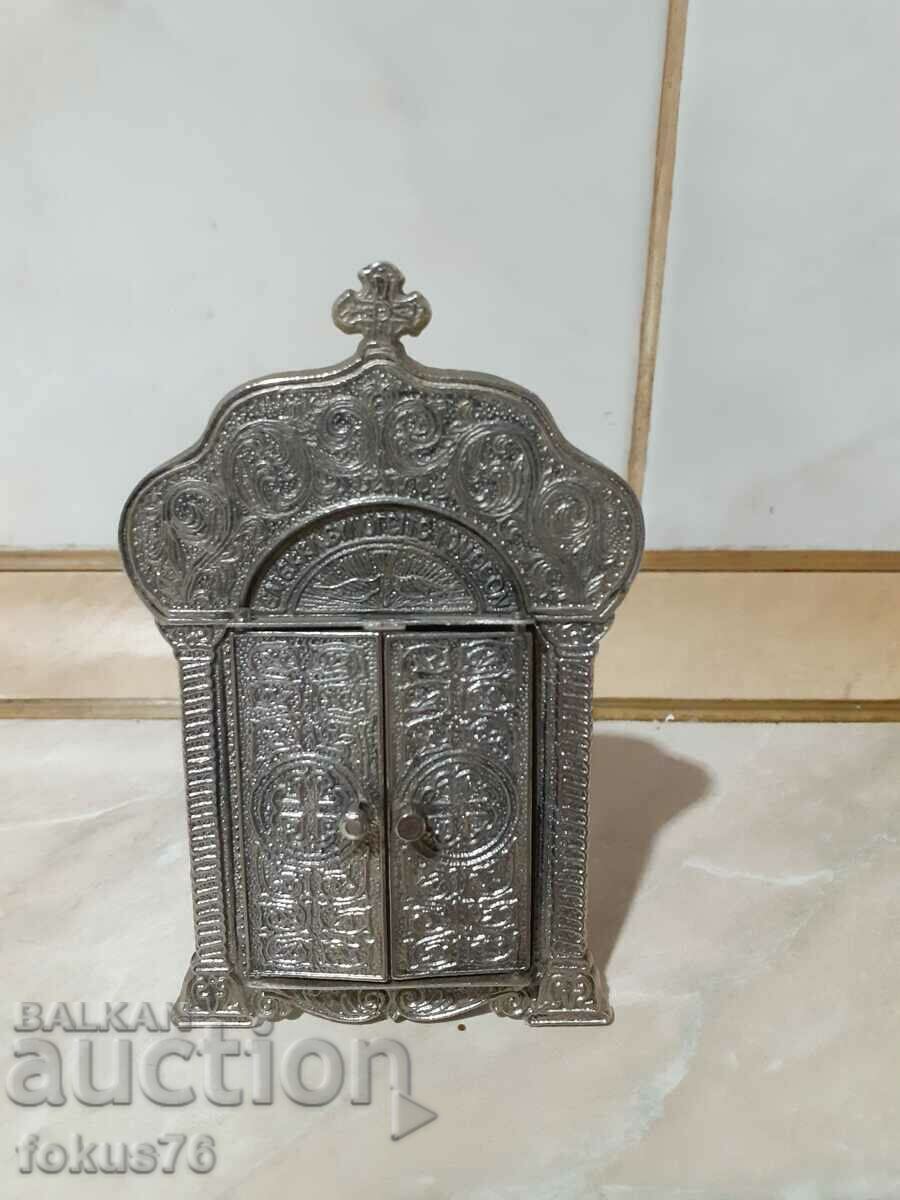 Mic metal triptic icon religie cu preț 79.00 BGN | € 40.39