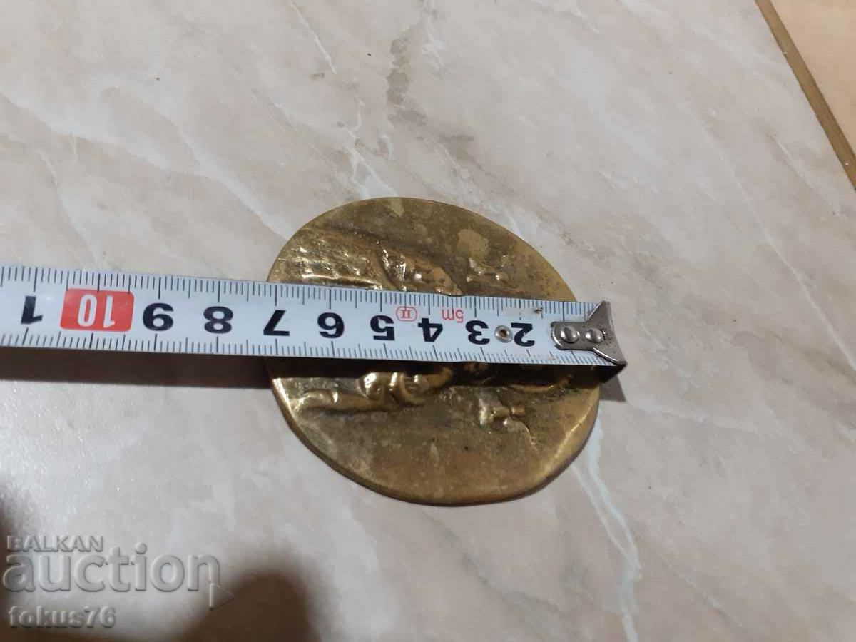 Delivery of Virgin Mary bronze icon religion massive Delivery of Virgin Mary bronze icon religion massive