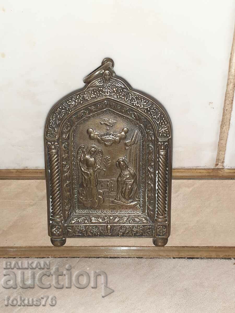 Panagia medallion icon religion