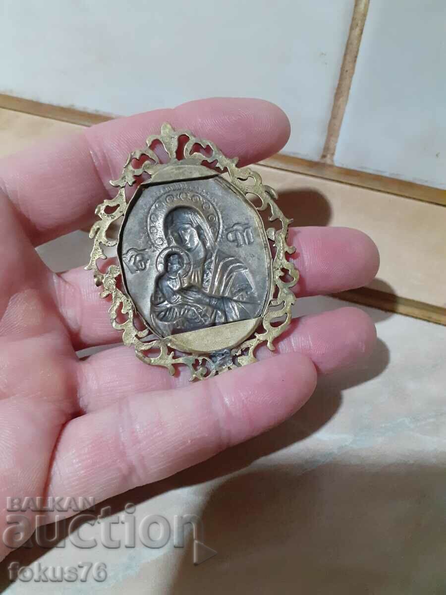 Παναγία η Παναγία μετάλλιο εικόνα θρησκεία ορείχαλκος - 5 Παναγία η Παναγία μετάλλιο εικόνα θρησκεία ορείχαλκος - 5